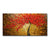 Quadri Arte moderna Dipinto a mano olio su tela - RED & GOLD - PRONTA CONSEGNA