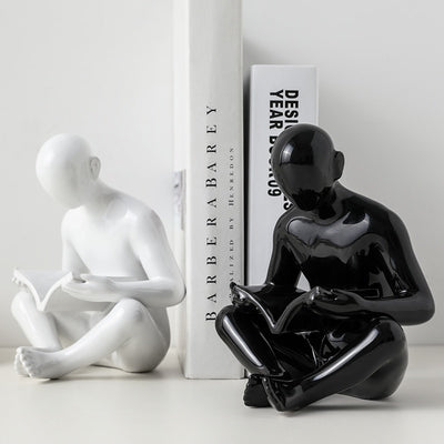 NUOVA COLLEZIONE - THE READERS -   SCULTURE FERMA LIBRI