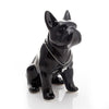 Scultura in ceramica Bulldog Francese