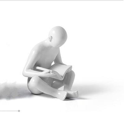 NUOVA COLLEZIONE - THE READERS -   SCULTURE FERMA LIBRI