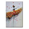 Colori di Danza - Quadro interamente dipinto a mano Pittura ad Olio su Tela di alta qualità - Nuova collezione