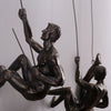 Gli Arrampicatori - sculture moderne