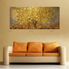 "THE REAL GOLDEN LEAF" - QUADRO ARTE MODERNA DIPINTO A MANO