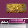 "THE REAL GOLDEN LEAF" - QUADRO ARTE MODERNA DIPINTO A MANO