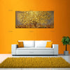 "THE REAL GOLDEN LEAF" - QUADRO ARTE MODERNA DIPINTO A MANO