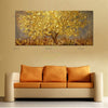 "THE REAL GOLDEN LEAF" - QUADRO ARTE MODERNA DIPINTO A MANO