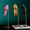 PARROT - Sculture in stile nordico - Pappagalli in tre diversi colori -