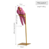 PARROT - Sculture in stile nordico - Pappagalli in tre diversi colori -