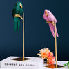 PARROT - Sculture in stile nordico - Pappagalli in tre diversi colori -