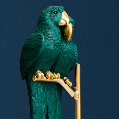 PARROT - Sculture in stile nordico - Pappagalli in tre diversi colori -