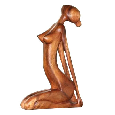 YOGA POSITION - SCULTURE IN LEGNO - VARIE MISURE E POSIZIONI DISPONIBILI