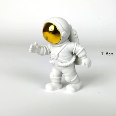 COMPOSIZIONE ASTRONAUTI - SCULTURE 3D CON LAMPADA A LED