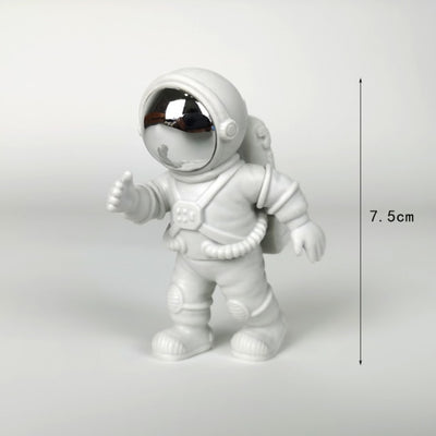 COMPOSIZIONE ASTRONAUTI - SCULTURE 3D CON LAMPADA A LED